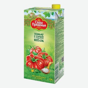 Сок Сады Придонья томатный 2 л