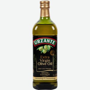 Масло оливковое Urzante Extra Virgin нерафинированное, 1 л
