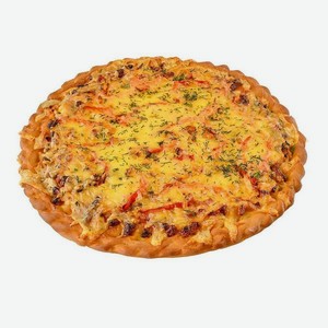 ГП Пицца с колбасой и грибами на дрожжевом тесте Цех