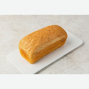 Хлеб бездрожжевой пшеничный посыпка отруби (400гр). Пекарня 400 г
