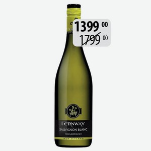 Вино Фернвей Совиньон Блан бел.сух.12% 0,75л