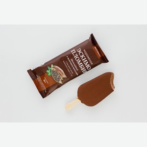 Эскимо Пломбир шоколадный в молочном шоколаде 80 г