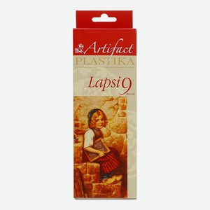 Пластика для запекания Artifact LAPSI 180 г набор 9 цветов