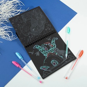 Арт-набор  Раскраска с чёрными листами и ручками , Kid`s Fantasy, в ассортименте