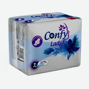 Прокладки, Confy Lady, Ultra Extra Long, 7 шт.