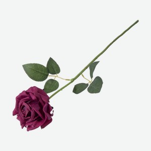 Цветок искусственный  Роза , 65 см, в ассортименте
