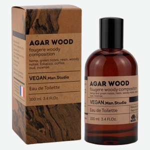 Туалетная вода мужская Vinci Vegan Studio Agar Wood, 100 мл