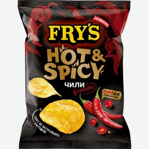 70г Чипсы Fry’s Огненный Чили
