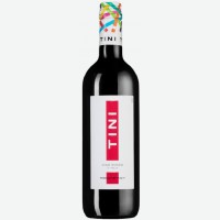 Вино ординарное   Tini   Rosso, красное полусухое, 0,75 л