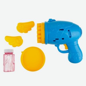 Игрушка Мы-шарики Бластер 23 ствола для пускания мыльных пузырей голубой