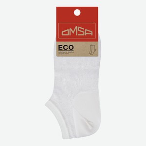 Носки женские Omsa суперукороченные белые Eco 251 размер 35-38 Китай