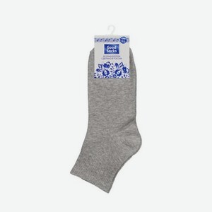Женские однотонные носки Good Socks C994 Серый р.23-25