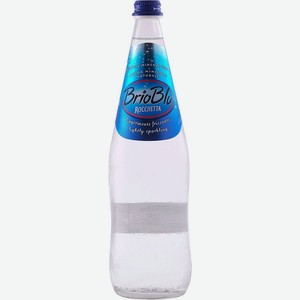 Вода  Роккетта  Брио Блю газированная, в стеклянной бутылке, 750 мл