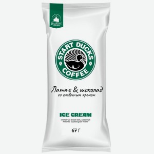 Мороженое эскимо Старт Дакс кофе со сливочным крем