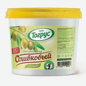 Майонезный соус Тогрус 500г Золотой оливковый 25%