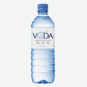 Вода VODA 0,5л газированная
