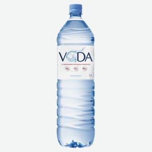 Вода VODA 1,5л газированная