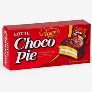 Пирожные Lotte Choco Pie /28г х 6/ 168г