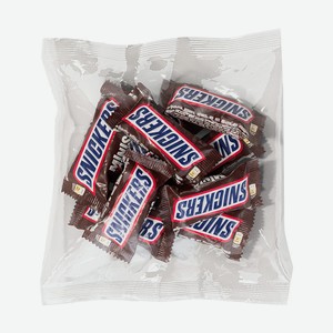 Шоколадные конфеты  Minis , Snickers, 135 г