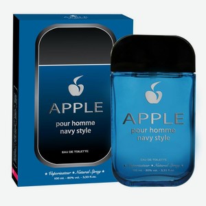 Туалетная вода-тестер Apple Parfums Homme Navy Style для мужчин 100мл