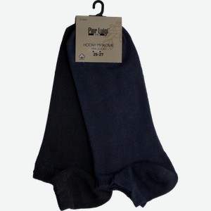 Носки мужские Pier Luigi укороченные черные синие р.25-27 2 пары