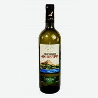 Вино   Ай-Петри   Шардоне, белое полусладкое, 11%, 0,75 л