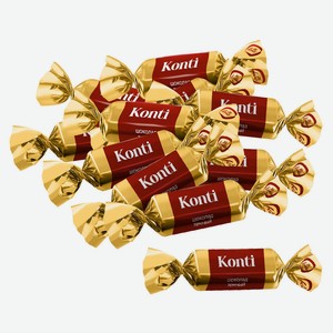Конфеты Konti Шоколад темный, вес цена за 100 г