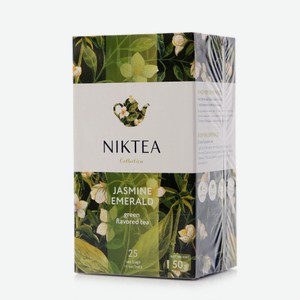 Чай зеленый Niktea Jasmine Emerald в пакетиках