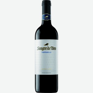 Вино Сангре де Торо Темпранильо DO Ла Манча кр сух 13,5-14,5% 0,75л /Испания/