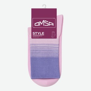 Носки женские Omsa Градиент хлопок 75% розовые Style 554 размер 35-38 Узбекистан