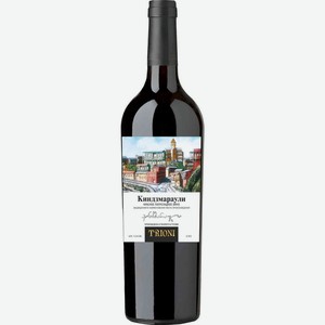 Вино Trioni Киндзмараули красное полусладкое 11% 0.75л