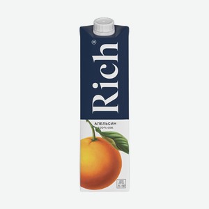 Сок Rich 1л Апельсиновый С Смякотью Т/п
