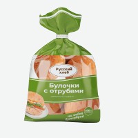 Булочка   Русский хлеб   с отрубями, 6х50 г, 300 г