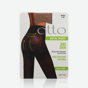 Женские колготки Atto Ideal Body Hips 20den , Miele , 3 размер
