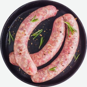Колбаски для жарки свиные Глобус в натуральной оболочке, на подложке, 1 кг