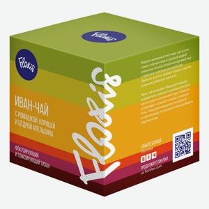 Чай травяной Floris Иван-чай с ромашкой корицей и апельсином (6.25г x 8шт), 50г Россия