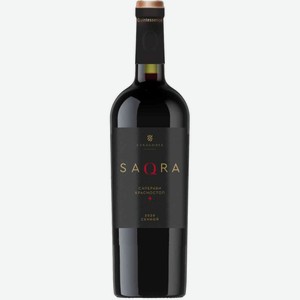 Вино Fanagoria Saqra красное сухое 13,5 % алк., Россия, 0,75 л