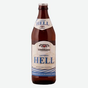 Пиво Шницельбаум Лагер Хель 0.5л