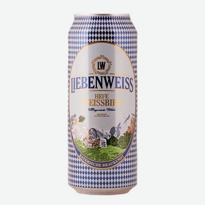 Пиво Либенвайс Хефе-Вайсбир 0.5л