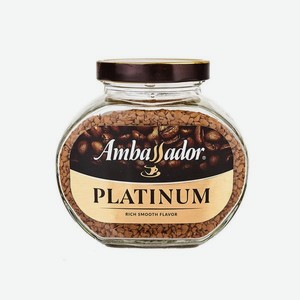 Кофе раств AMBASSADOR Platinum сублимированный 95г с/б
