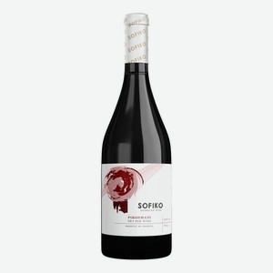 Вино SOFIKO Пиросмани ординарное сухое красное серия 0,75л 12,5%
