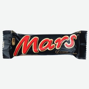 Mars шоколадный батончик с карамелью и нугой, 50г