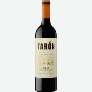 Вино красное сухое стиль №4 Темпранильо Риоха Тарон Резерва 2016 Бодега Тарон с/б, 0,75 л