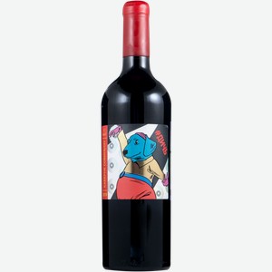Вино красное сухое Каберне Совиньон ЗГУ дикари Шато Пино с/б, 0,75 л