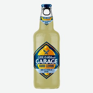 Пивной напиток Seth & Riley s Garage Hard Lemon светлый 0,4 л 4,6%
