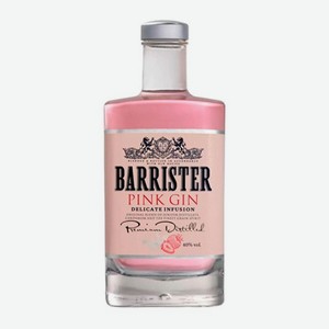 Джин  Barrister  Pink Gin, 0.5 л