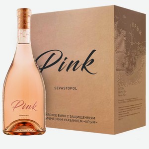 Вино тихое розовое сухое PINK от Loco Cimbali Winery 2023 (6 шт.) 0.75 л