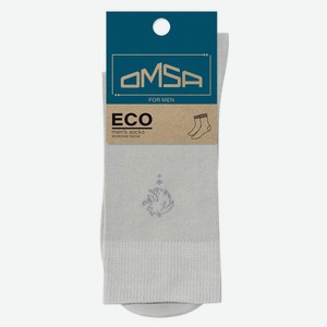 Носки мужские Omsa for Men Eco 409 Grigio Chiaro, размер 39-41