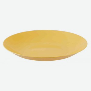 Тарелка пластиковая Полимербыт гладкая цвет в ассортименте, 19 см