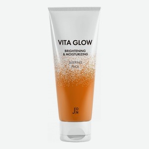 Ночная маска для лица с витаминами Vita Glow Brightening & Moisturizing Sleeping Pack: Маска 50мл